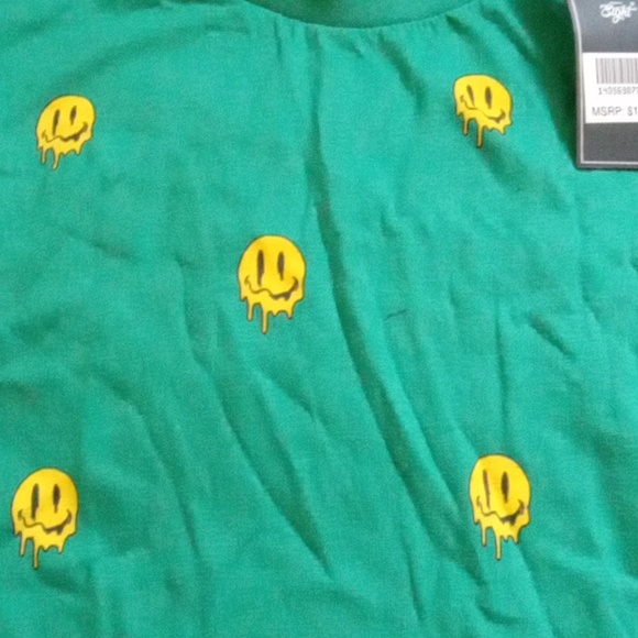 😍😍Teal drippin smiley tshirt😍😍😍 - Picture 2 of 6